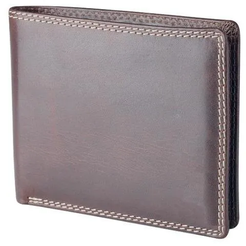 Adpel Dakota Leather Fold Wallet | Brown