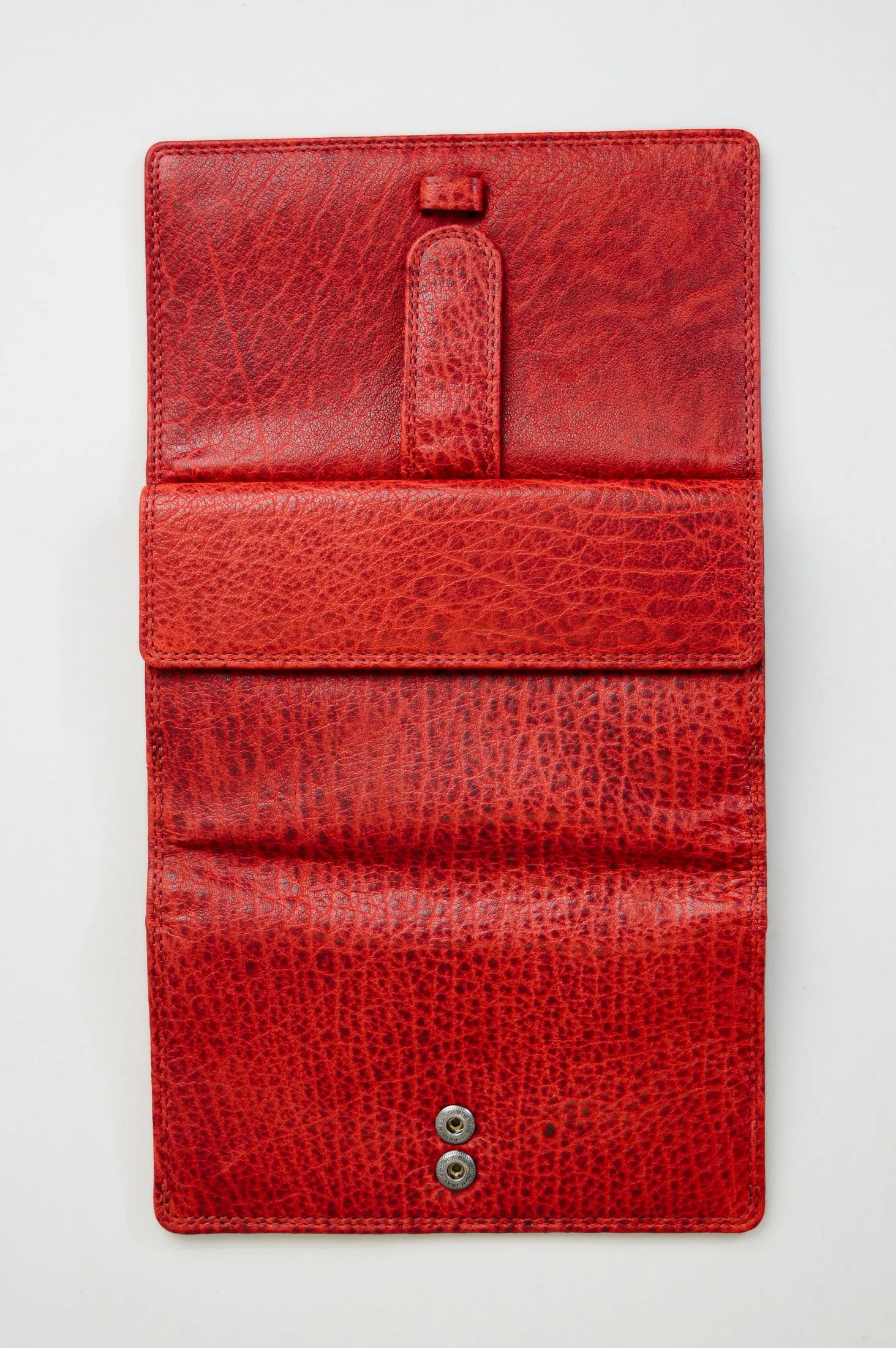 Adrian Klis 101 Ladies Wallet, Red, Leather