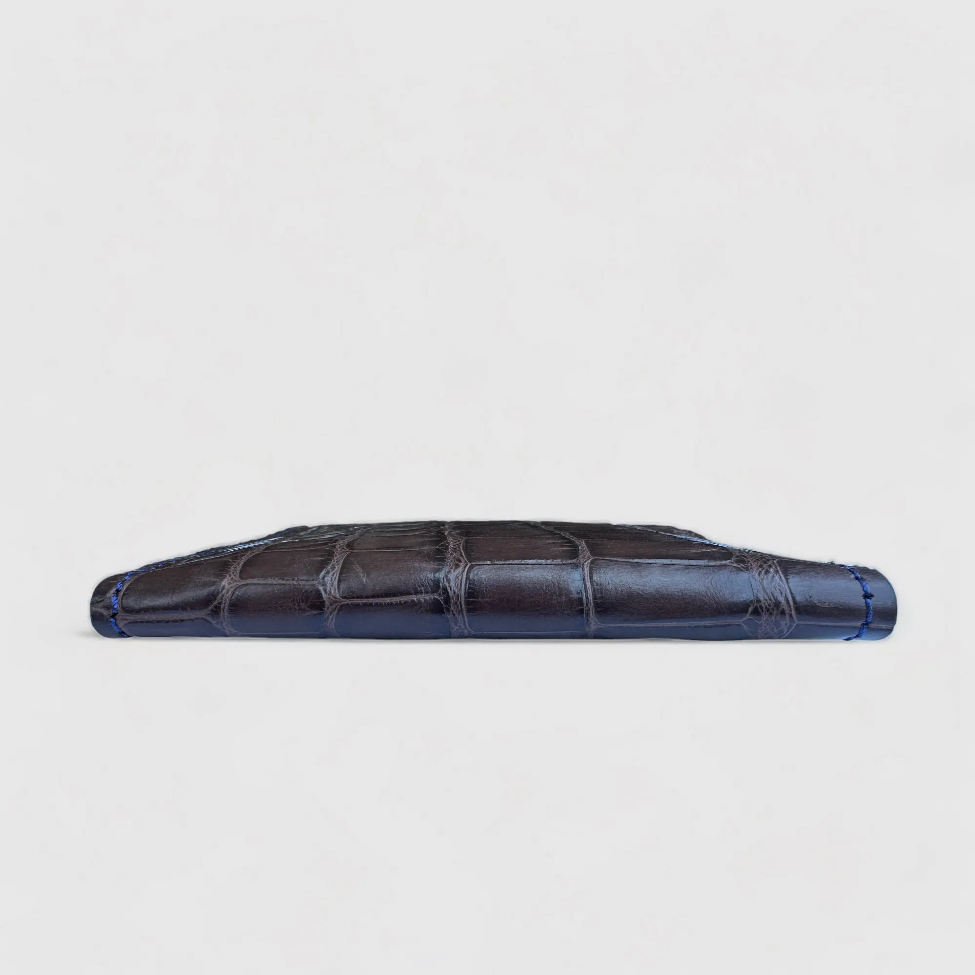 Alligator Bifold Wallet - Cobalt Blue