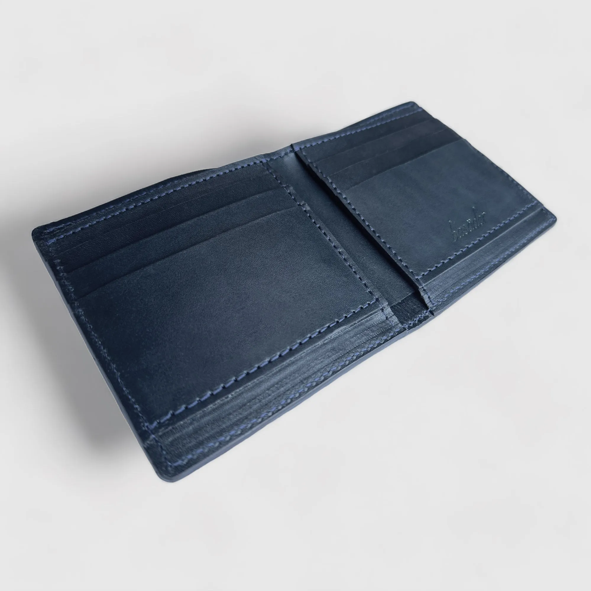 Alligator Bifold Wallet - Cobalt Blue