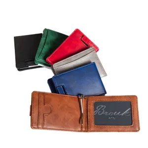 Asher Bifold Money Clip Wallet