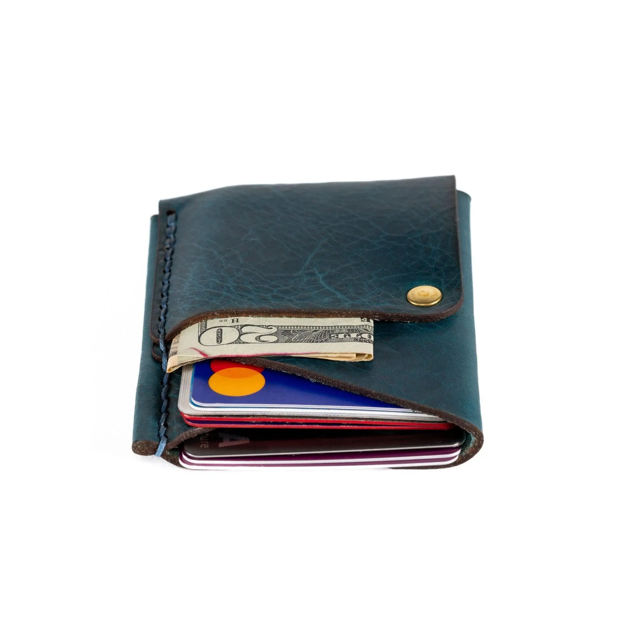 Big Spender Leather Wallet in Caribbean