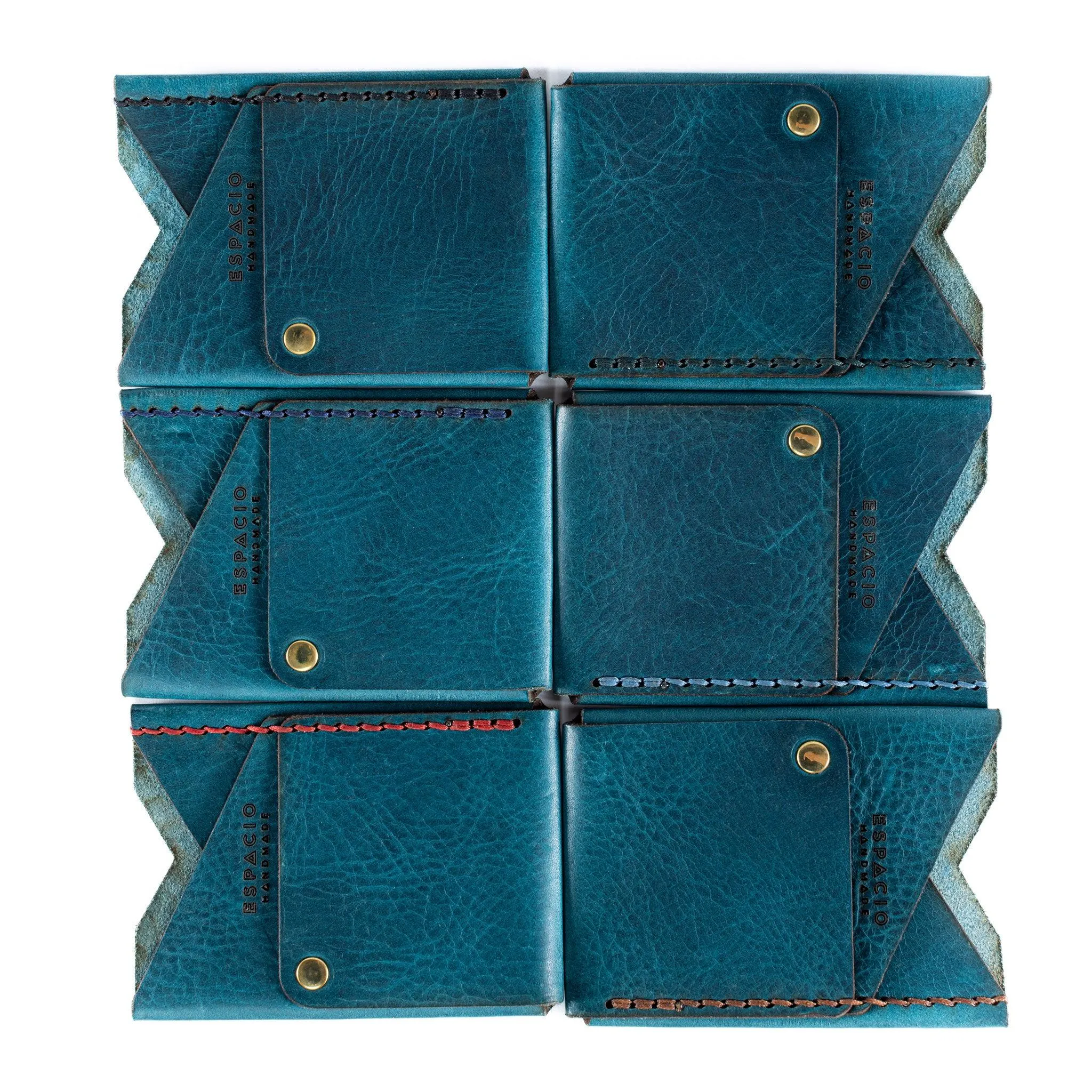 Big Spender Leather Wallet in Caribbean