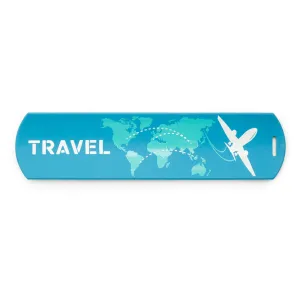 Blue Slap Luggage Tag