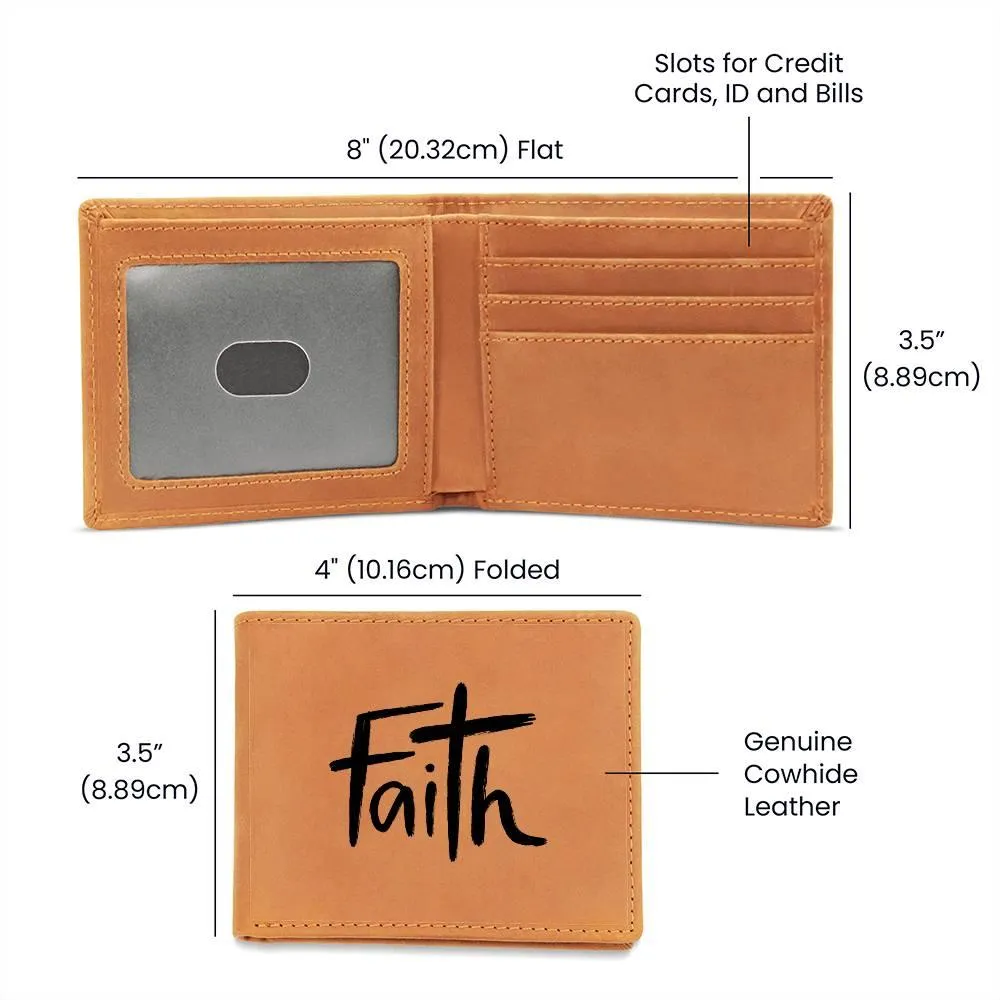 Faith- Men's Leather Wallet