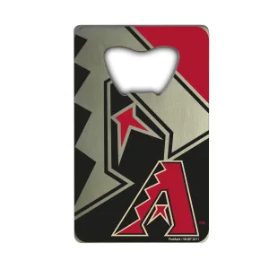 Fanmats Arizona Diamondbacks Credit Card Style Bottle Opener - 2” x 3.25"