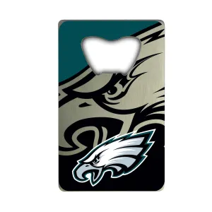 Fanmats Philadelphia Eagles Credit Card Style Bottle Opener - 2” x 3.25"