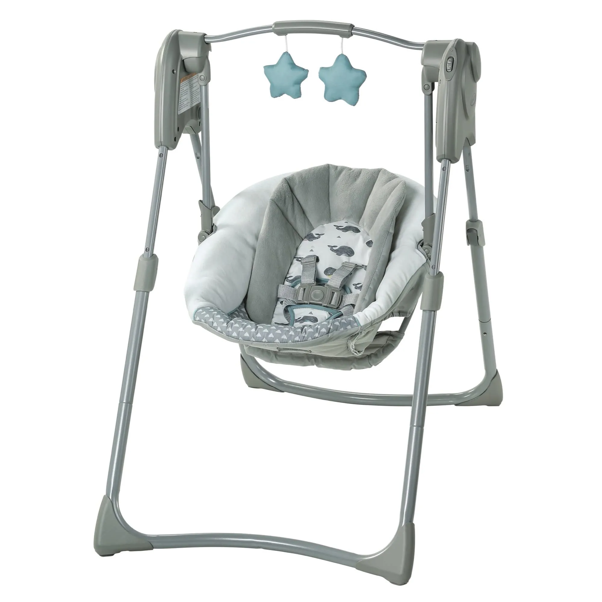 Graco Slim Spaces Compact Baby Swing, Humphry