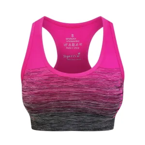 Haley High-Impact Fitness Racerback Sports Bra | Ultimate All-Day Comfort | Rose