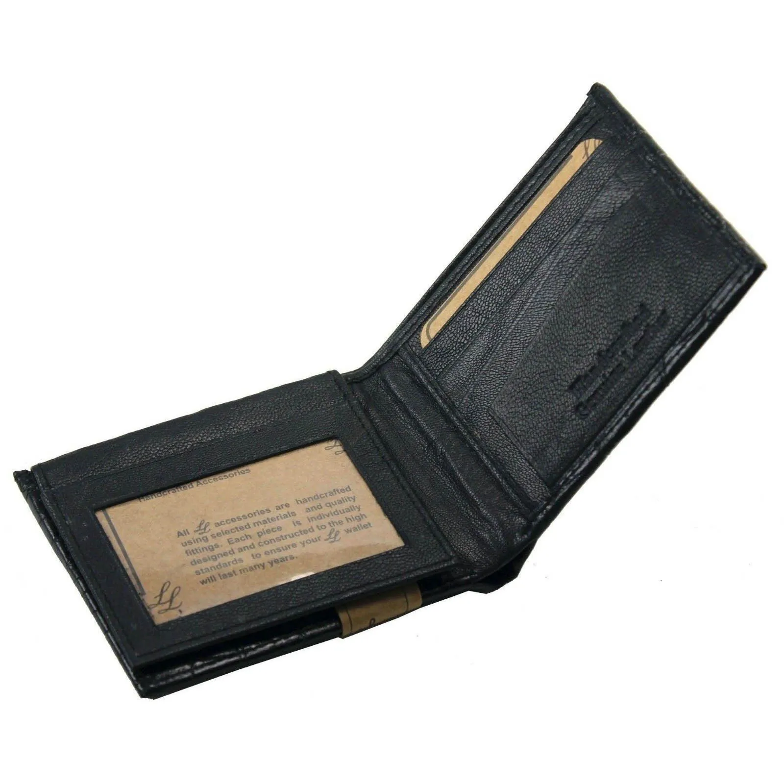 Handcrafted Leather Wallet - Black