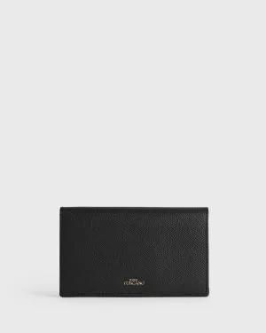 Heather Bifold Wallet (Black)