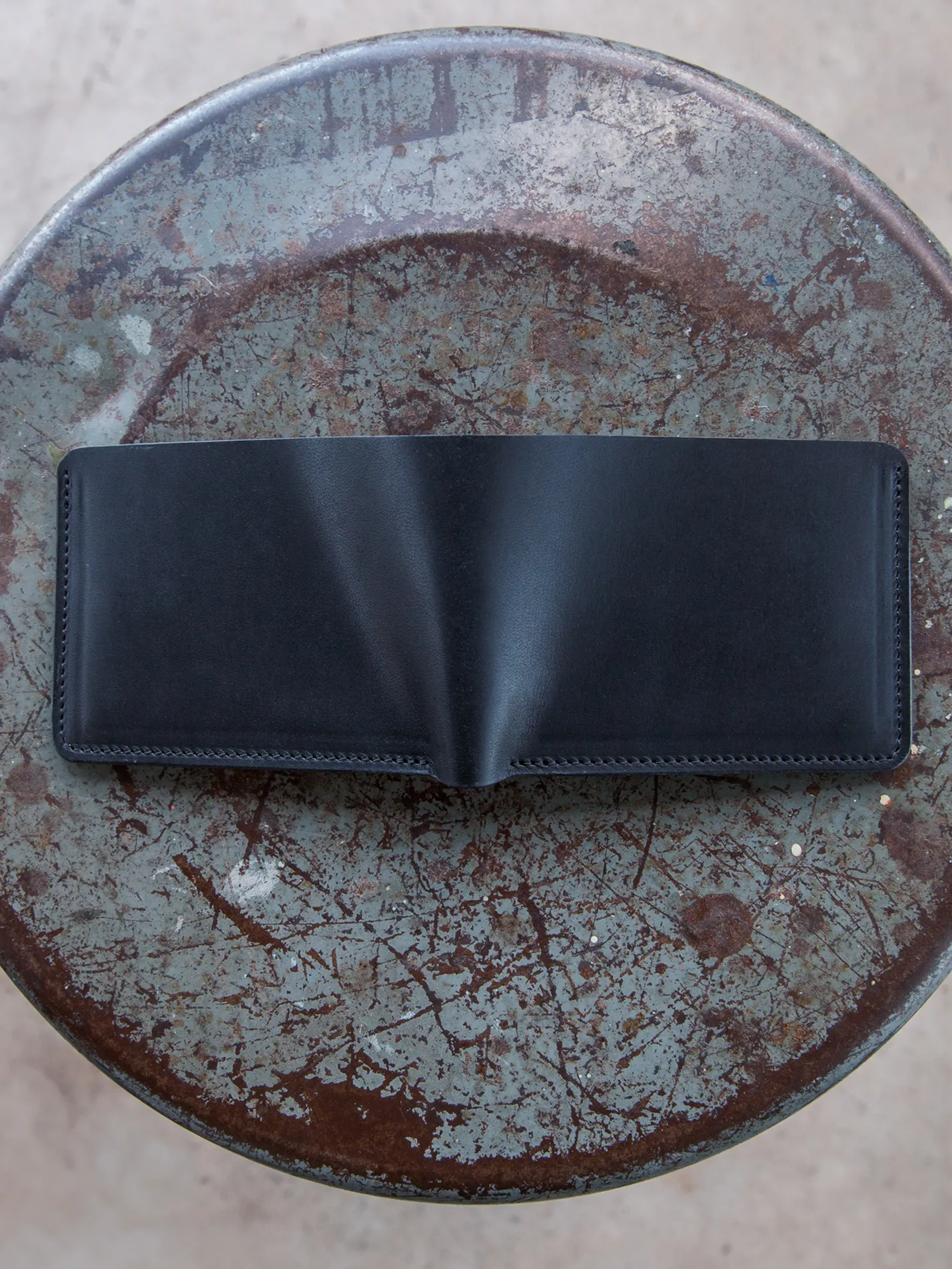 Klein Wallet - Horween Black Essex