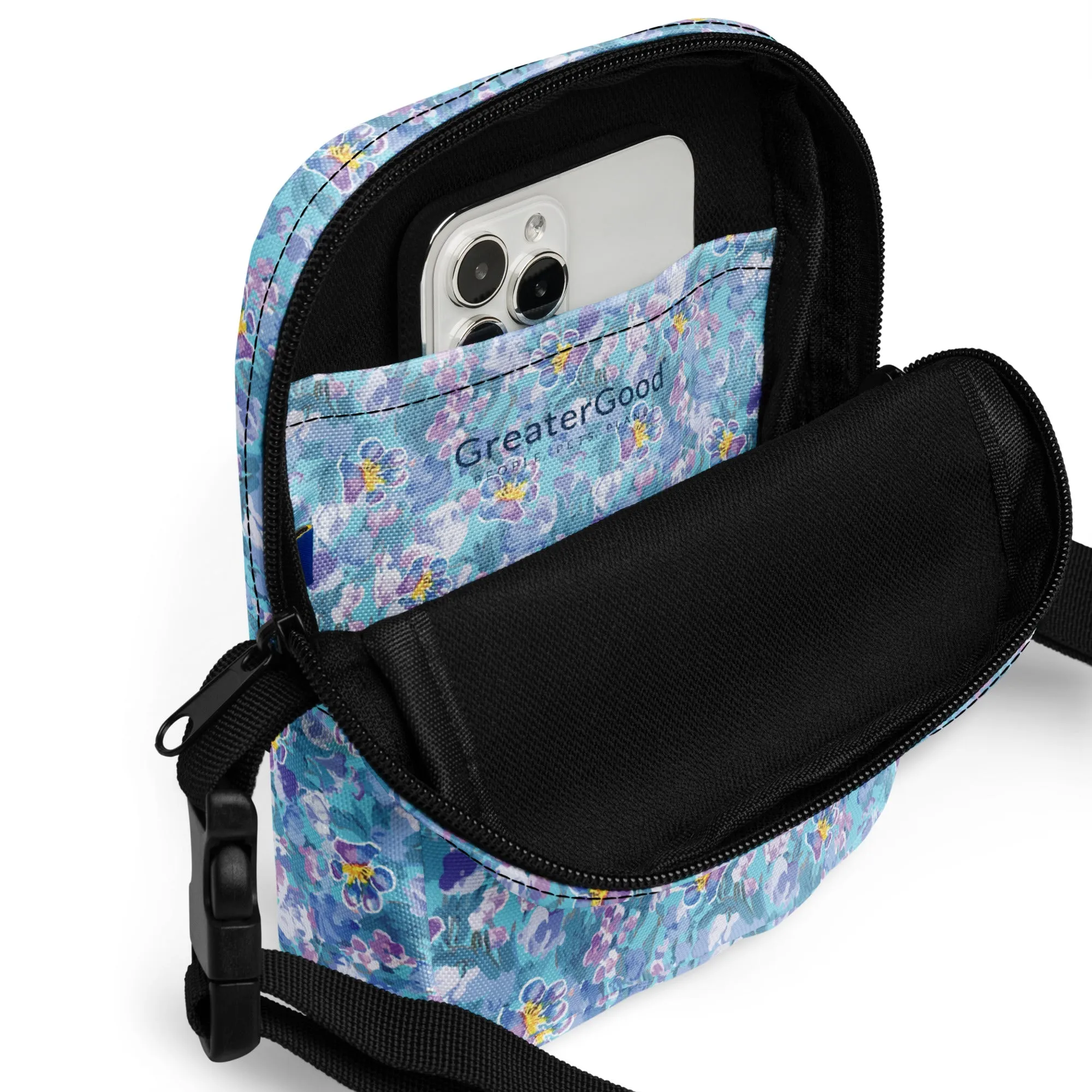 Marble Paw Garden Utility Crossbody Bag