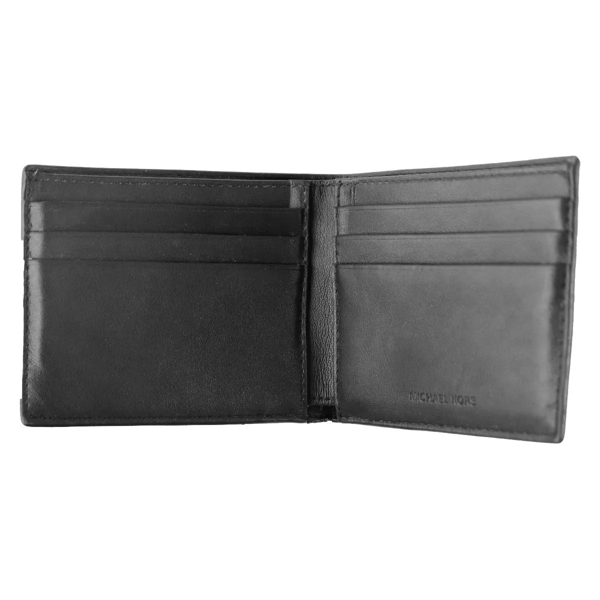 Michael Kors Men&#39;s Warren Bifold Leather Wallet - Black