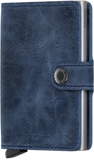 Miniwallet: Vintage Blue