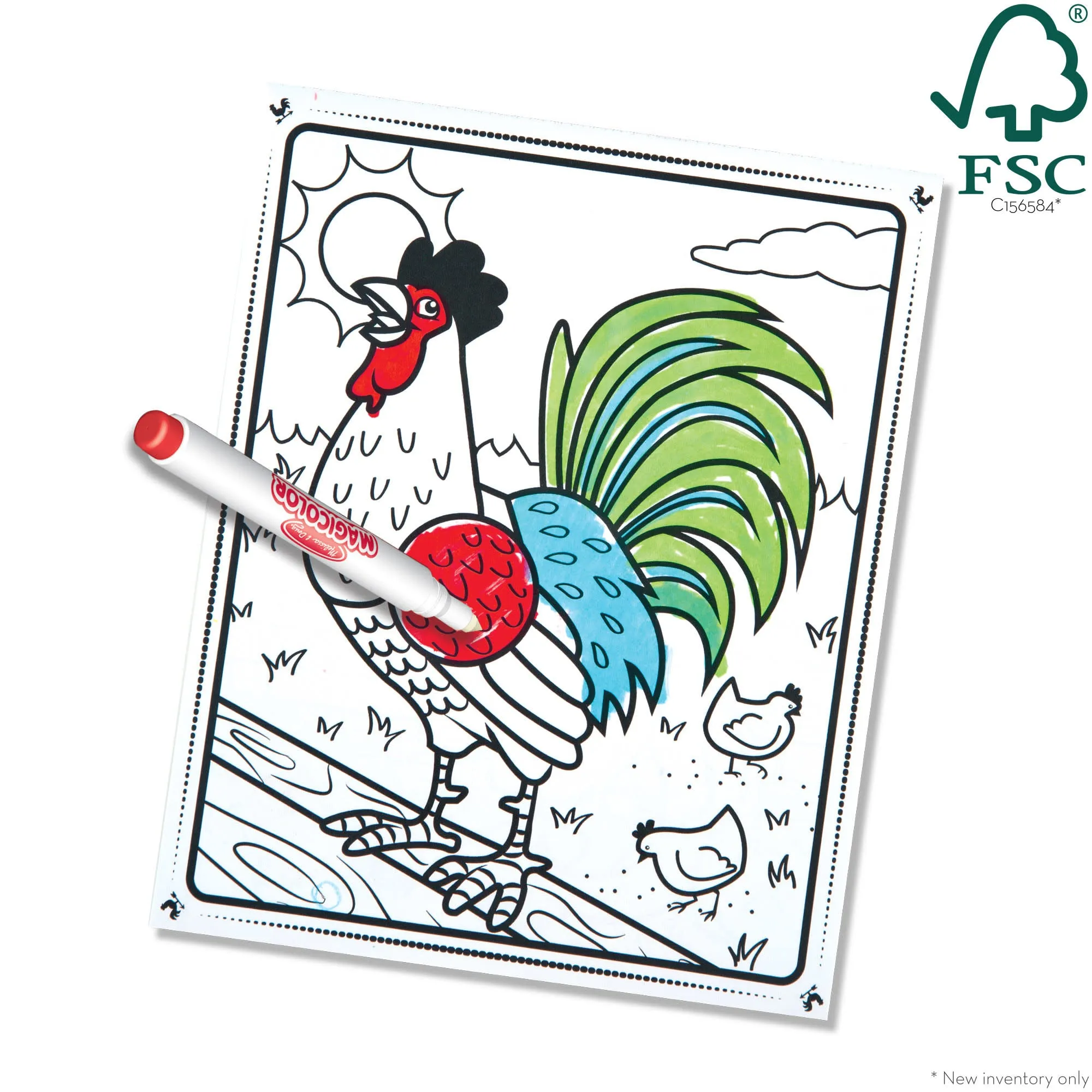 On the Go Magicolor Coloring Pad - Farm Animals