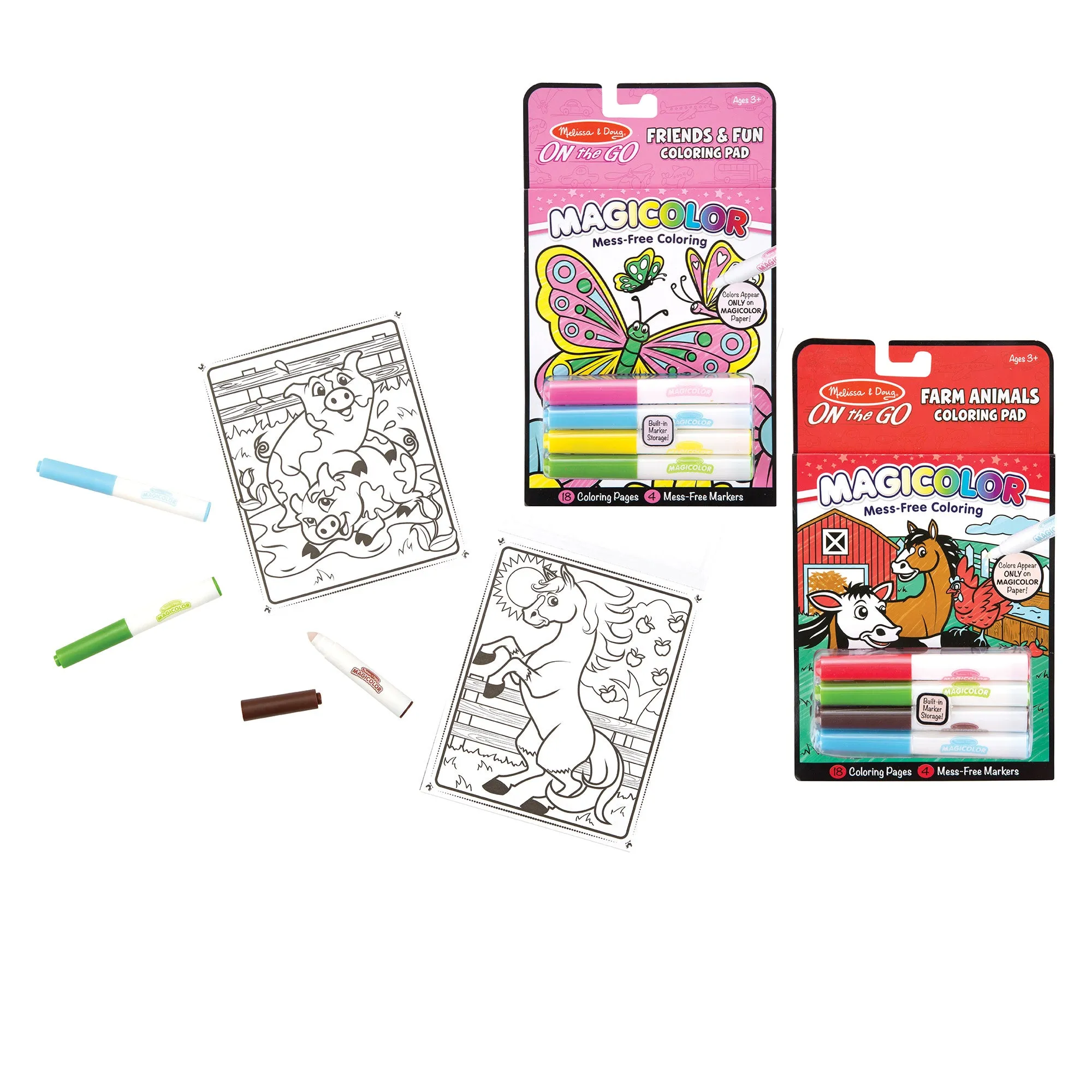 On the Go Magicolor Coloring Pad - Farm Animals