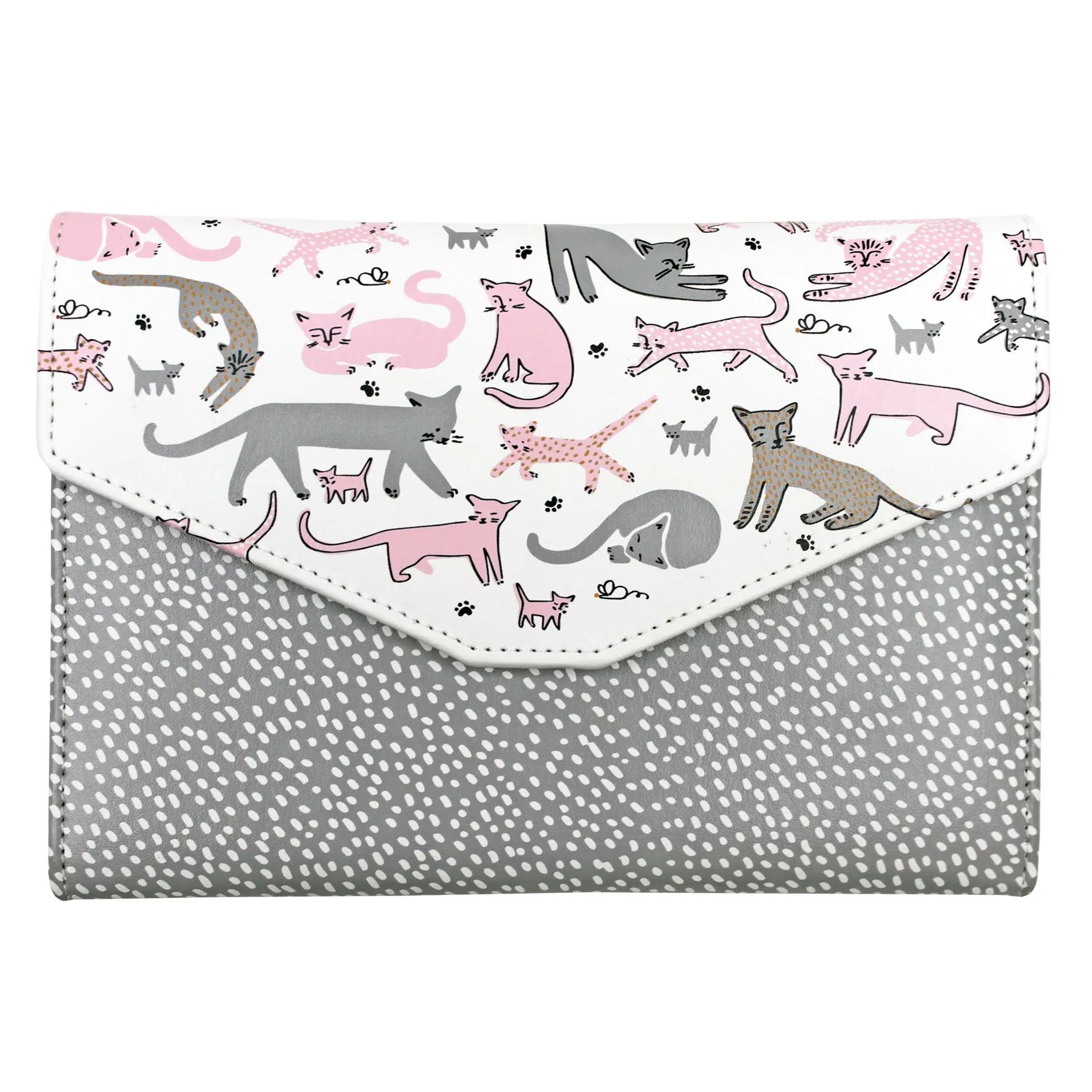 Over The Moon Cat Travel Wallet