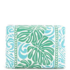 Pouch Medium Wai Wai Monstera Green