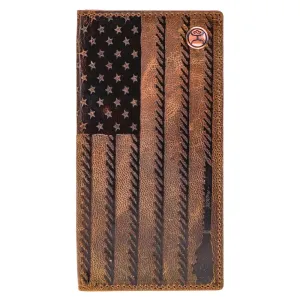 "Liberty Roper" Brown Rodeo Hooey Wallet