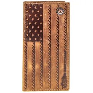 "Liberty Roper" Tan Rodeo Hooey Wallet