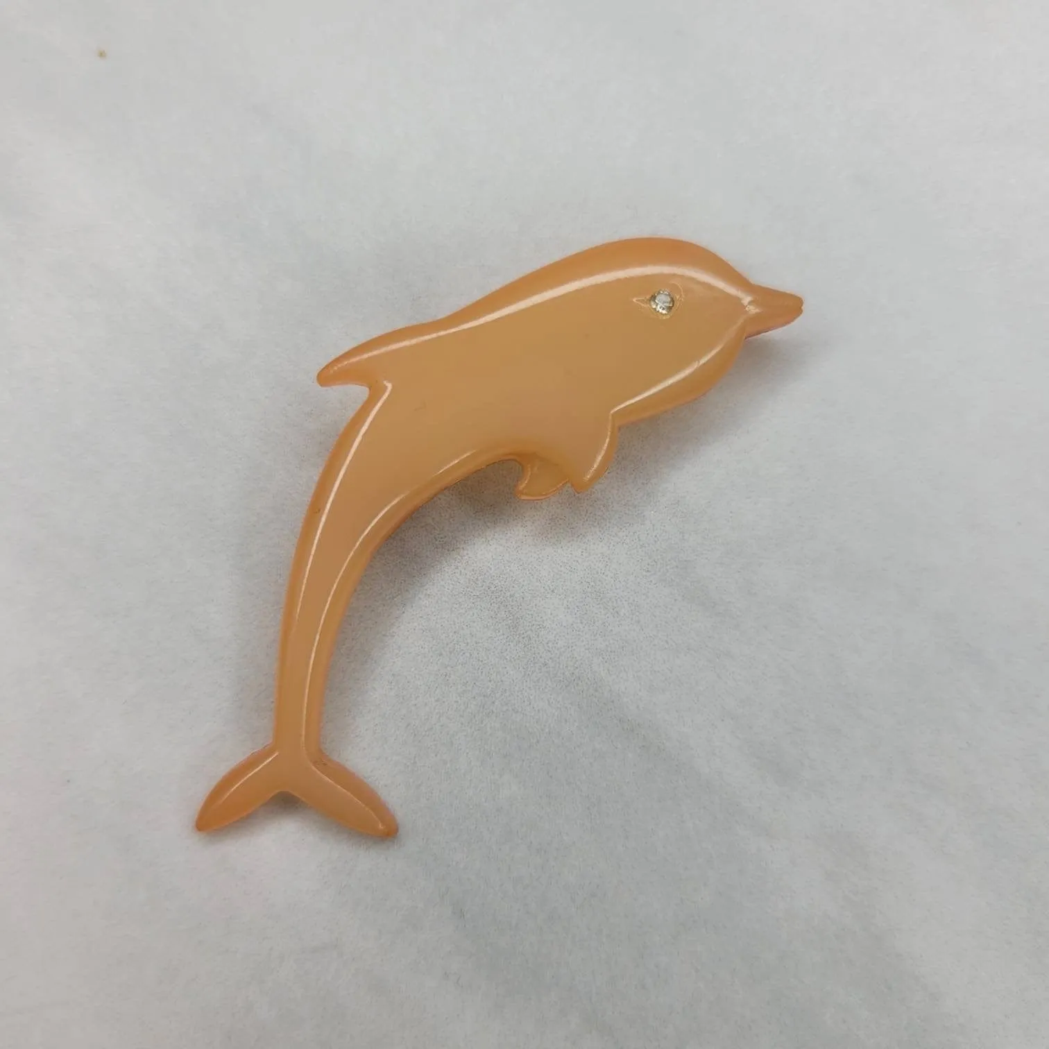 Retro Buch   Deichmann Dolphin Pin Brooch