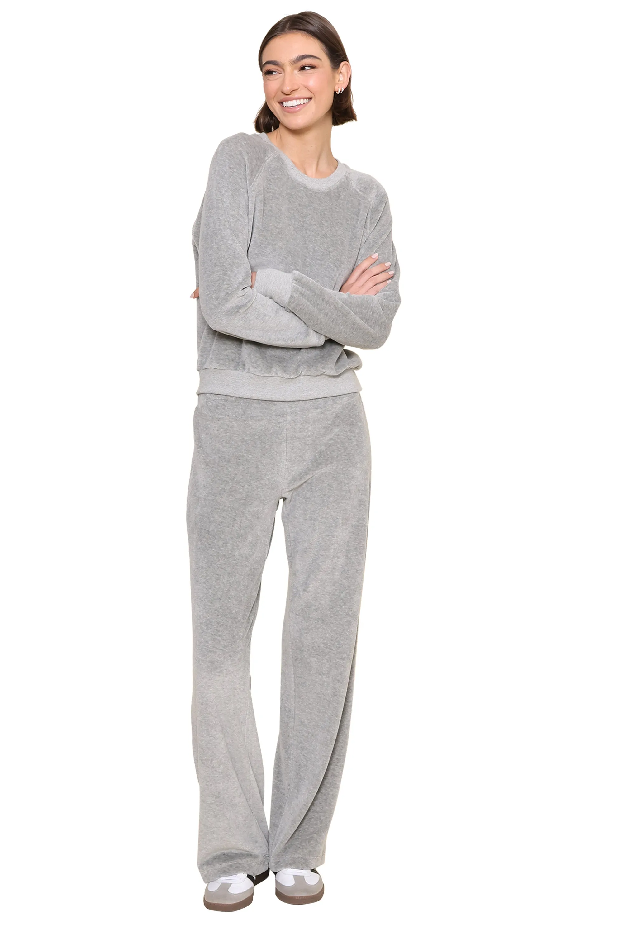 Stella Velour Shrunken Raglan