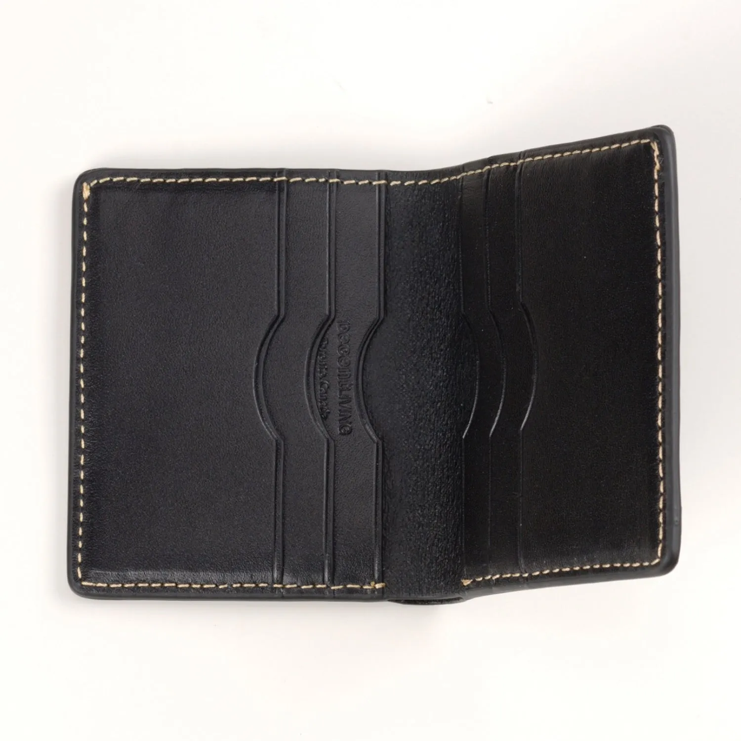 The Decent Living Leather Bifold Wallet