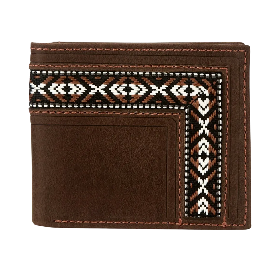 Trenditions Justin Bifold Aztec Trim Wallet