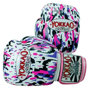 YOKKAO APACHE PINK BOXING GLOVES